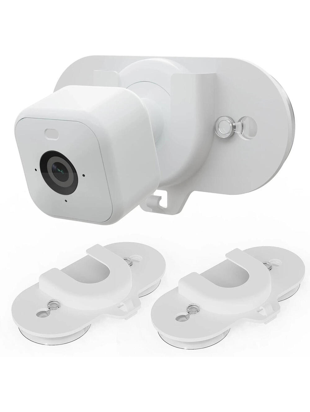 Versatile Blink Camera Mount with Dual Suction Cups - Hassle-Free Installation